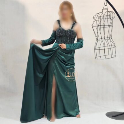 ماکسی ساتن نسترن -کد 749