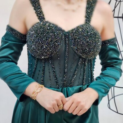ماکسی ساتن نسترن -کد 749